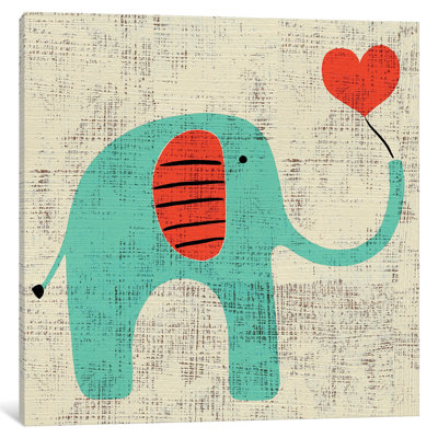 «Ada's Elephant», reproduction sur toile tendue