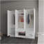 Armoire Maya, chambre, blanc