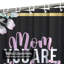Rideau de douche avec 12 crochets-781584846
