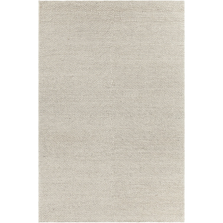 Sinatra Wool Area Rug in Cream