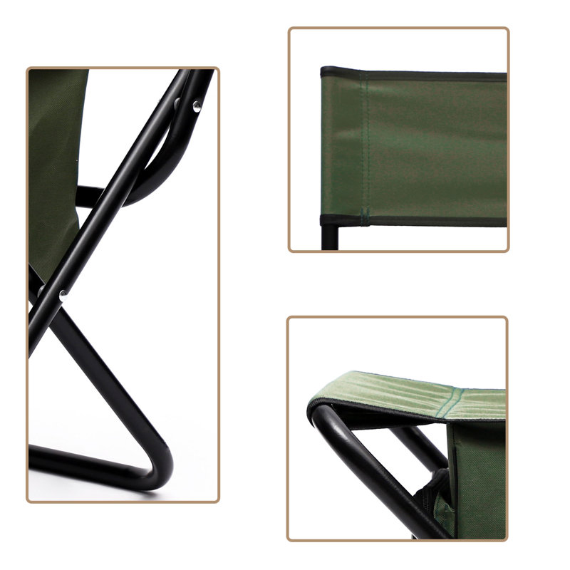 Nall Folding Camping Chair, Green