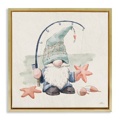 Gnome de pêche d'été
