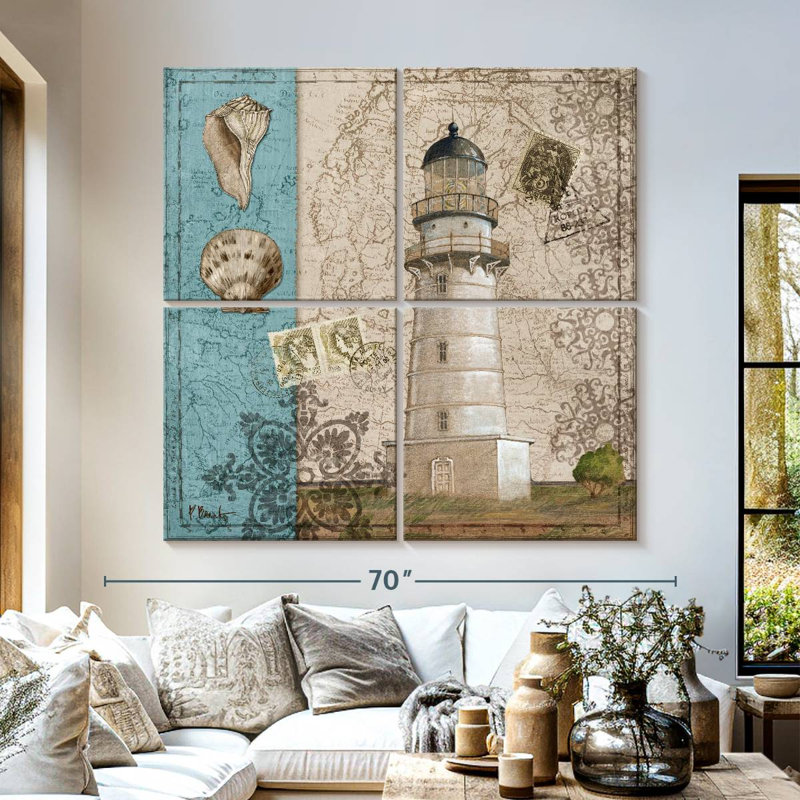Aletra Harbor Point IV, 57" H x 57" W