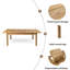 Table de salle à manger extensible