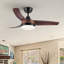 Petit ventilateur de plafond à hélice à 3 pales de 42 po avec télécommande et ensemble d'éclairage à DEL inclus-2023719108