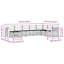 310cm Wide Patio Sofa