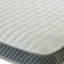 White Noise 7.25" Deep Grey Tommy Border, Memory Spring Mattress-1589565588