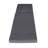 Chaise Lounge Cushion In Dark Grey - Water- Outer Foam Filling Hook And Loop 27.75W X 78.1D 4.09H / Pad Inside With Tie Straps