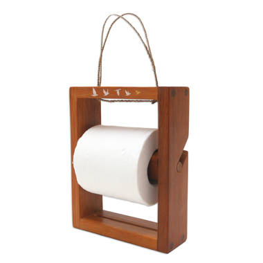 Red Barrel Studio® Horrel Wall Mount Toilet Paper Holder & Reviews