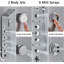 Toya Shower Tower Panel