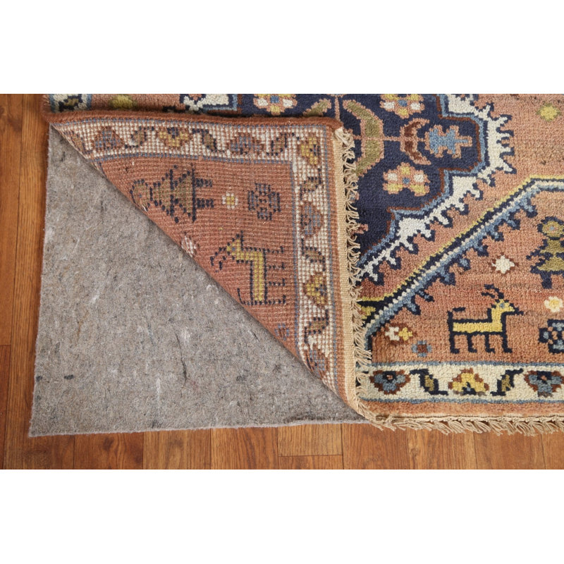 Tapis de couloir géométrique Heriz Serapi 3X8