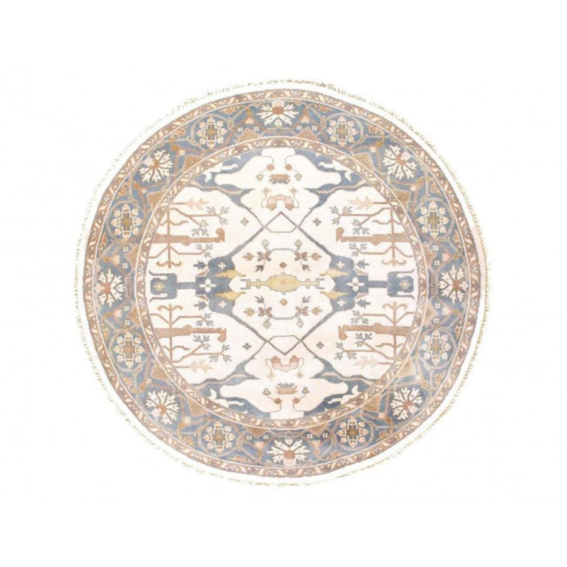 Kassaraba Oriental Area Rug in Ivory
