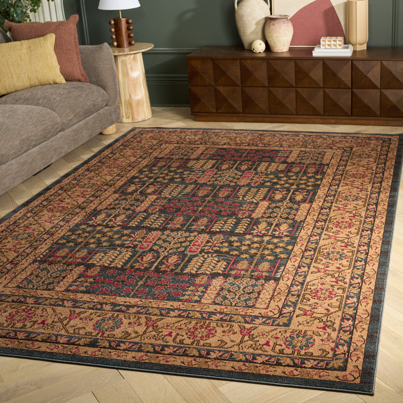 Tapis performance oriental Pennypacker, Rectangle 6 pi 7 po x 9 pi 2 po