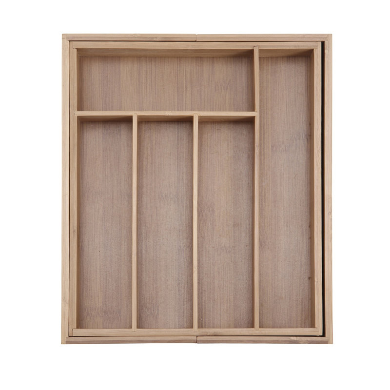 Bamboo Flatware Caddy