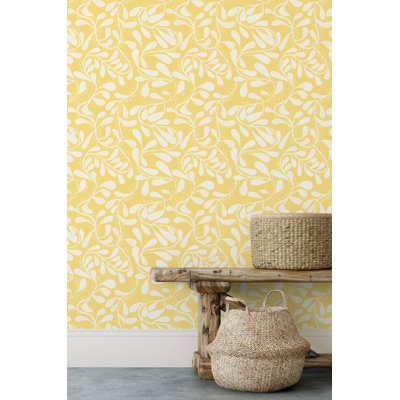 Susan Hable Floral Wallpaper Double Roll