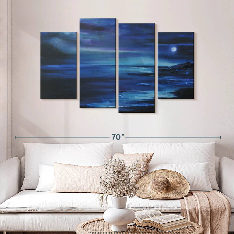 Alvord Night Time Ocean, 32" H x 52" W