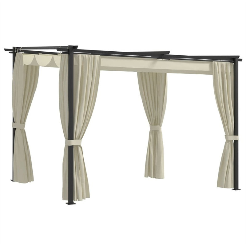 Steel Pergola, 9.8 ft. W x 9.8 ft. D