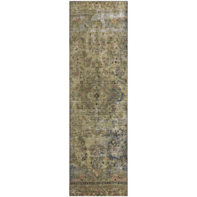 Premium Machine Washable Lampkins AMF1646 Global Rug