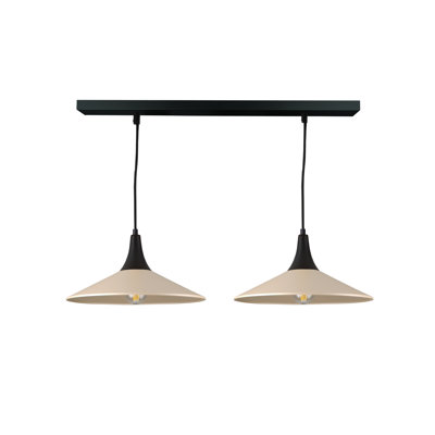 - Light Matte Black Dome Pendant