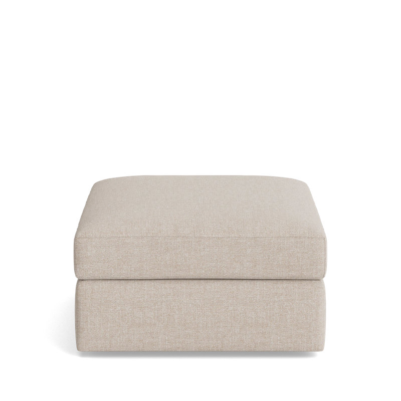 The OG Ottoman, Performance Weave - Natural