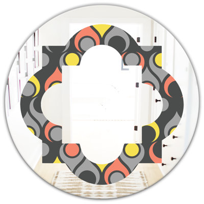 Miroir mural Quatrefoil Glam