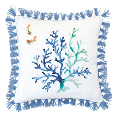 Castaway Square Pillow Cover & Insert