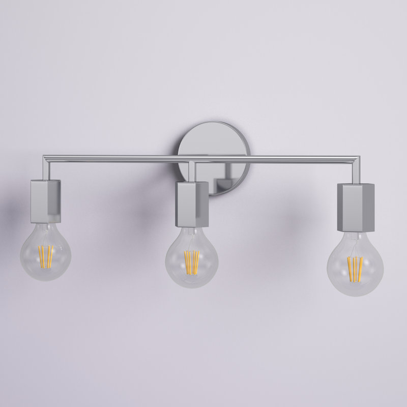 Chanh 3 - Light Dimmable Chandelier, Polished Chrome