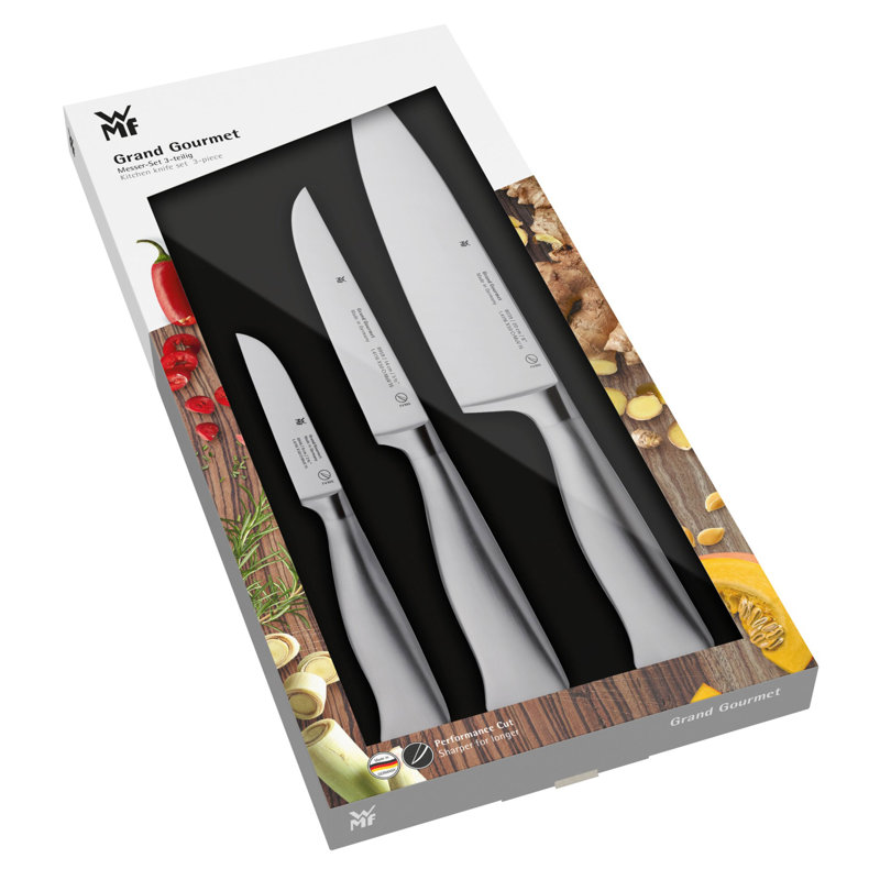 Multi Casa Mex 3 Piece Stainless Steel Assorted Knife Set