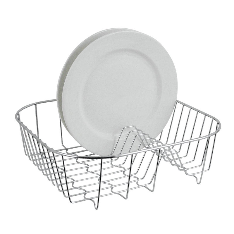 Small Dish Rack in Chrome