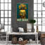 Fleurs, tête de pot sur toile-421884923