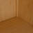 41" Single Door Locker with Shelves and Bamboo Construction
