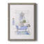 «Sketchy Bath I», peinture sur toile encadrée-424474116-424474119