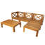 Canapé modulaire 5 pièces (beige)
