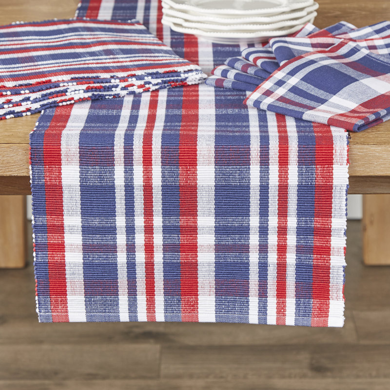 Paez Harbor Plaid Table Runner