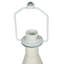 Lampe de table moderne à une lumière, style champignon, à intensité variable, avec abat-jour en forme de dôme blanc, pour chambre minimaliste