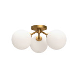 Luanda Glass Semi Flush Mount