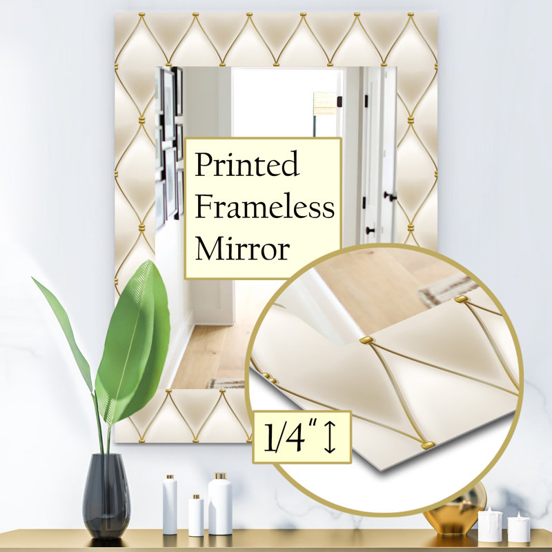 Miroir d'appoint pour salle de bain / meuble-lavabo, H 24 po x l 32 po