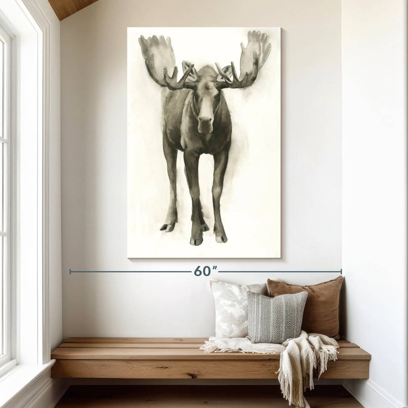 Brampt majestueux, faune I, H 51 po x l 34 po