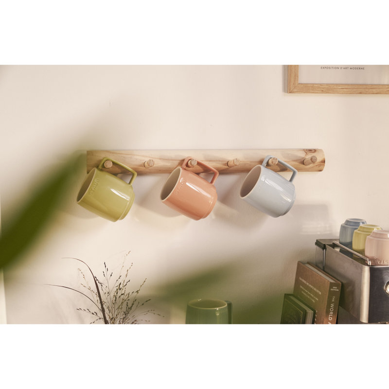 Vaisselle en céramique 6 pièces 12 oz. Staub Ensemble de tasses - pastels Macaron