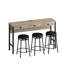 Ensemble de table et tabouret Yaneri-1143780805