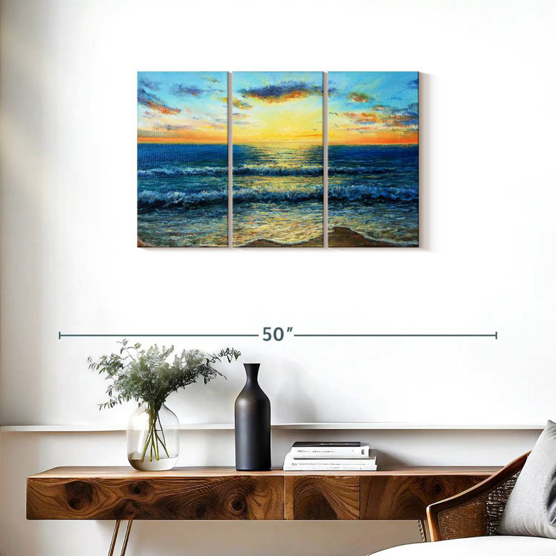 Alvord Ocean Sky, 20" H x 33" W