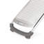 Cuisipro Folding Grater, Large 4mm Coarse Blade, Stainless Steel, Surface Glide Technology, Non-Slip, Perfect for Spices, Citrus Fruits and Hard Cheese