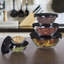 Glass Mixing Bowls with Lids Set - 10-Piece-Set with Multiple Bowl Sizes for Kitchen Pantry Storage, Meal Prep, Mixing, and Serving (Black)-20659957