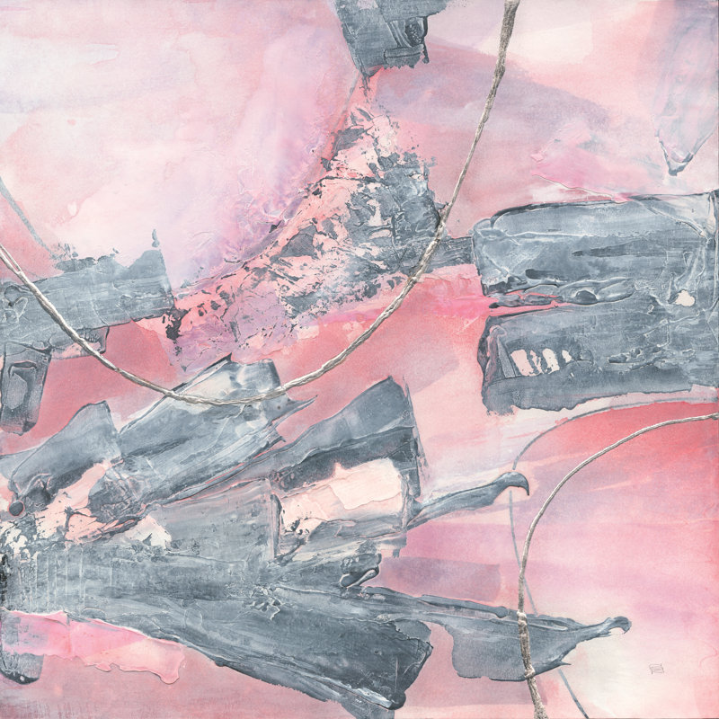 Whitewashed Blush III - Wrapped Canvas Painting, 91cm H x 91cm W x 3.8cm D
