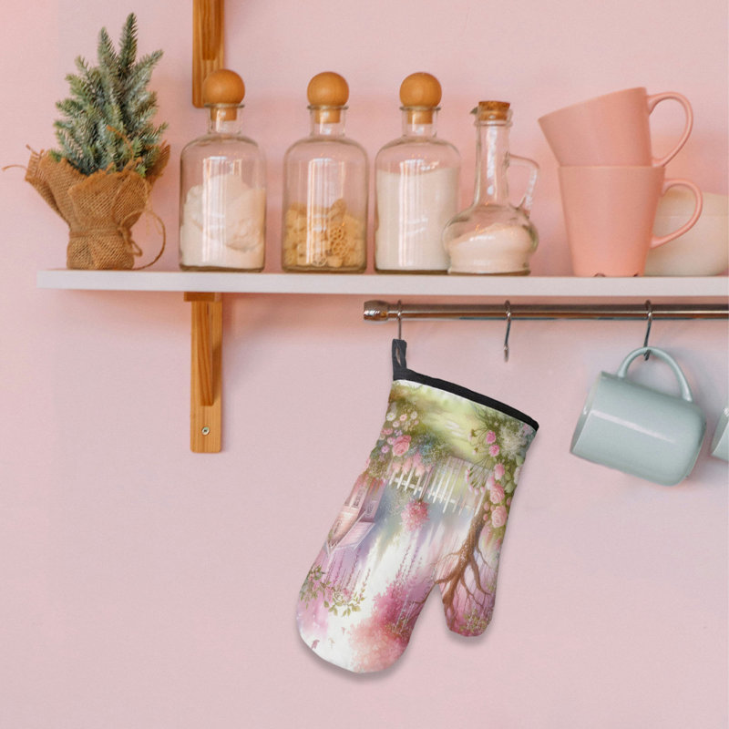 Fourre-tout en coton rose Fairy Haven