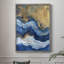 ABSTRACT Series CDXI, reproduction encadrée - bois massif-1283305487