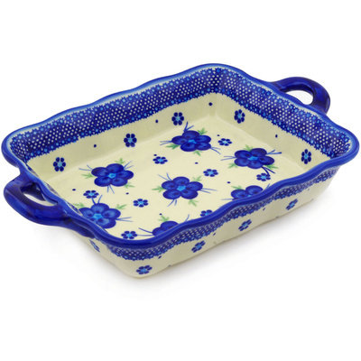 The Holiday Aisle® Rousey Rectangle Stoneware Baker Bakeware
