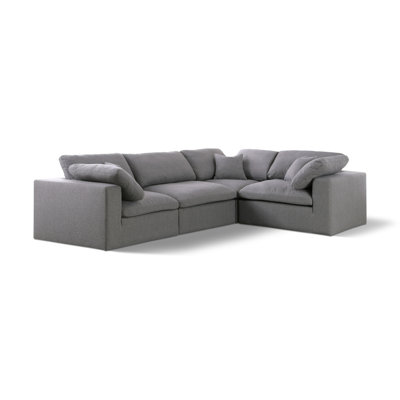 Hitha Upholstered L-Shaped Sectional Reversible
