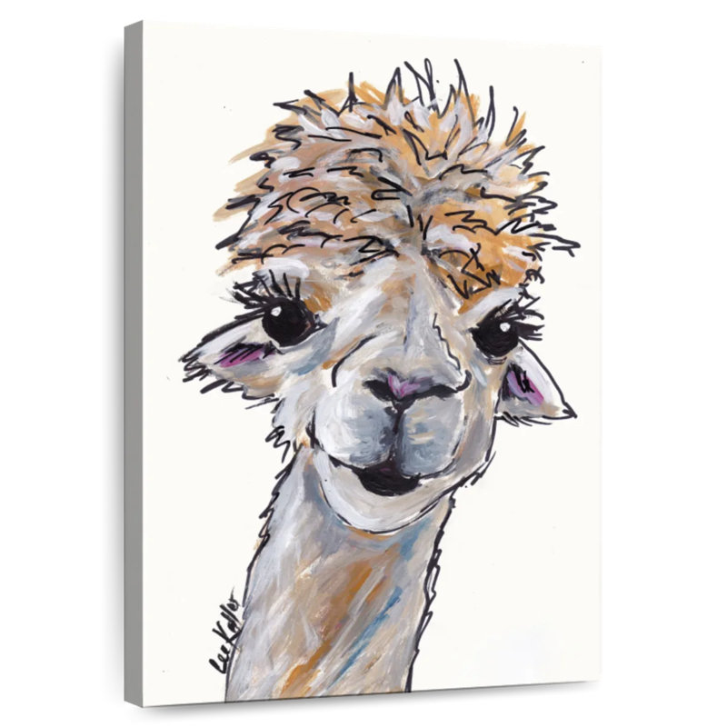 Brampt Alpaca Angel, 45" H x 30" W