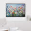 «Vibrant Wildflower Bright Colorful Wild Flowers Daisy Garden Floral and Botanical», reproduction d'art sur toile encadrée-94423342-94423340
